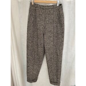 RODIER Monochrome Herringbone Trousers